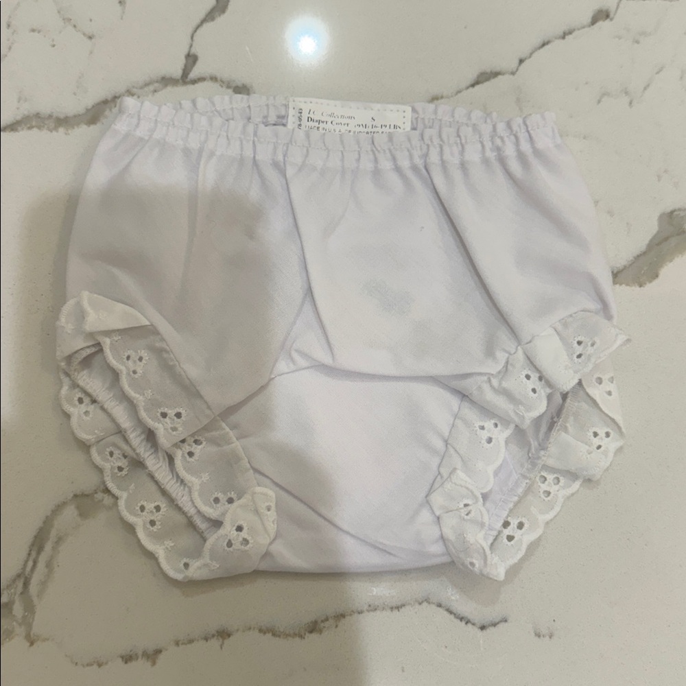 ‘C’ Floral & Bow Monogrammed Bloomers NWOT - Picture 4 of 5